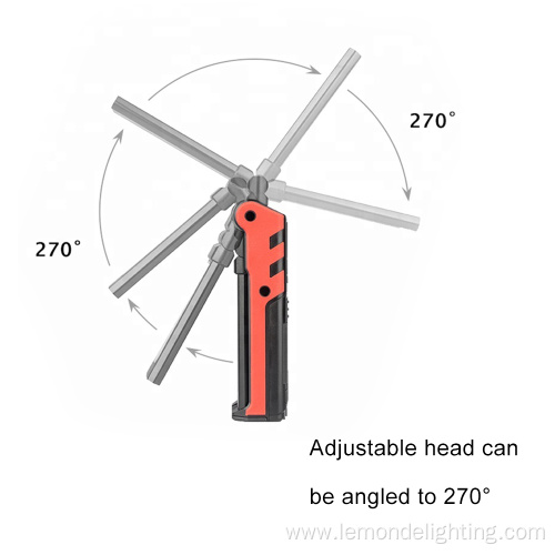 Magnetic Base and Power Display Work Light